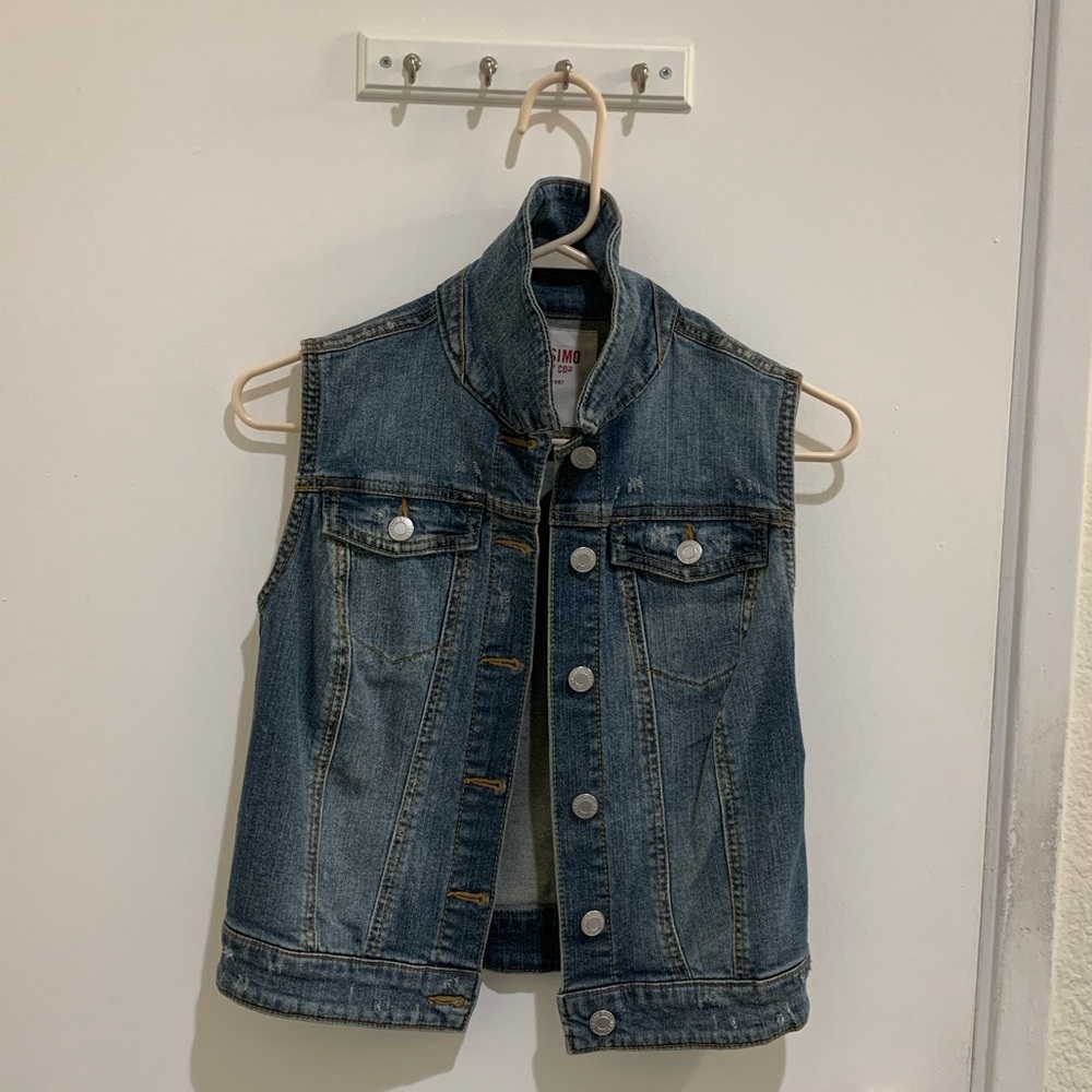 jean vest